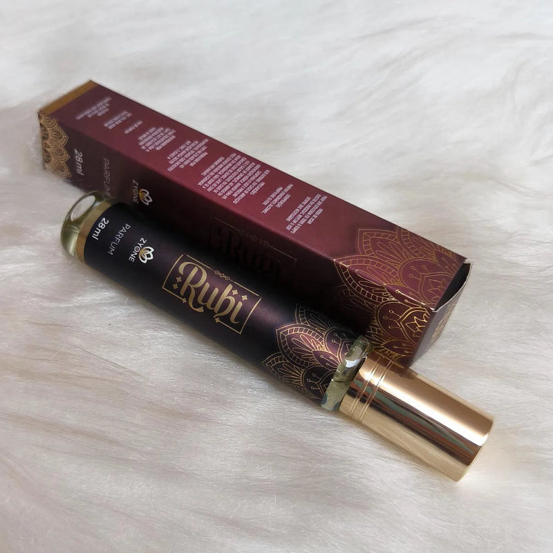 Perfume "Ruby Zyone" 28ml male royal amber melon pineapple amber vanilla musk woods EDP high fixation arabic fragrance