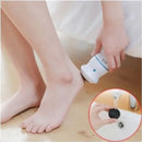 Esfoliador elétrico recarregável removedor para pés lixa elimina calos