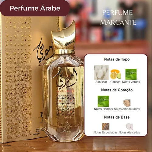 Perfume Árabe ameerati al wataniah 100ml eau de parfum feminino original lacrado