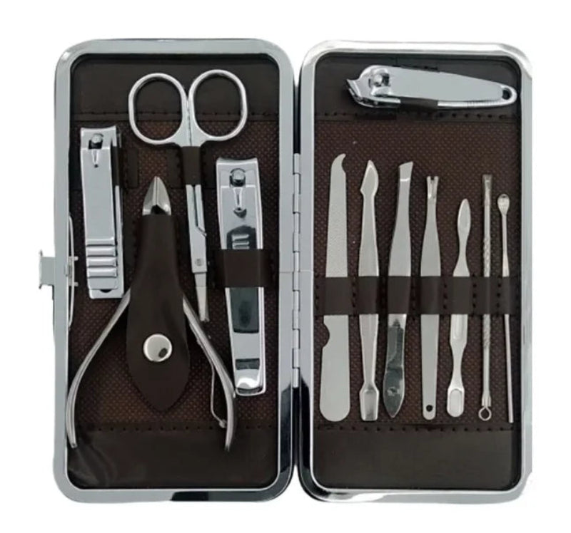 Kit cortador de unhas portátil para manicure Pinca Scissors