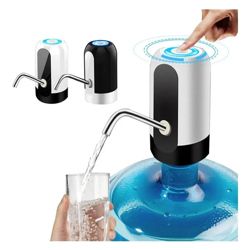 Bomba elétrica de galão recarregável universal bebedouro com carregamento USB para galão garrafão de água