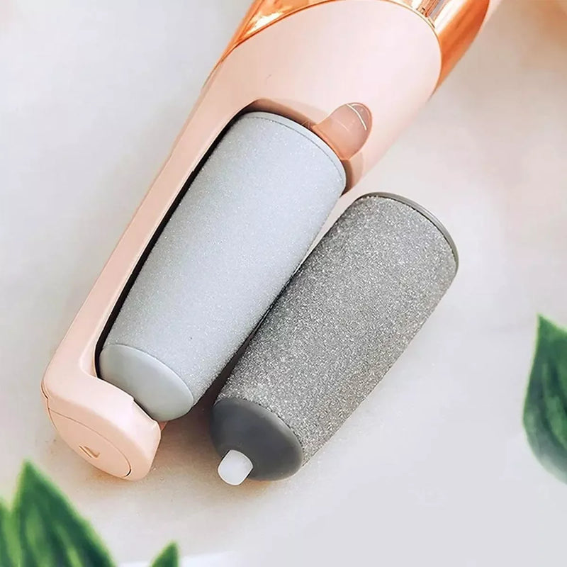 Lixador pés elétrico Esfoliar pele remove calos pratico higiene pessoal Recarregável