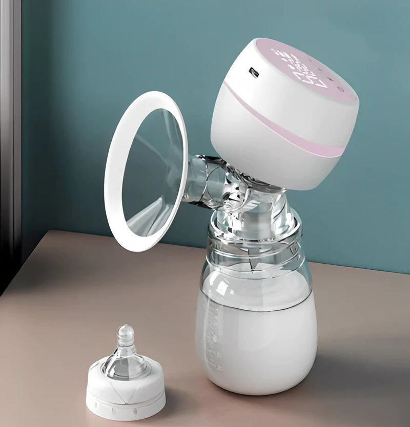 Massageador portátil recarregável manual/elétrico silencioso para extração de leite materno
