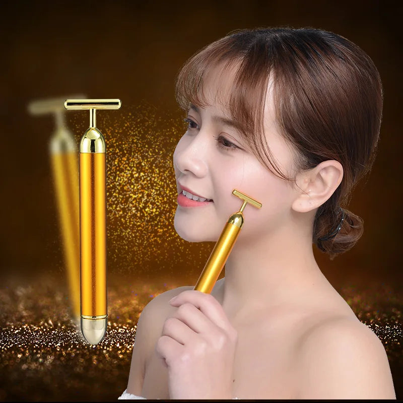 Massageador facial elétrico, Golden Skin