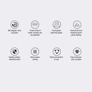 Porta Condimentos e temperos cozinha giratório armazenamento saleiro