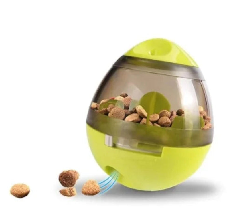 Comedouro interativo petisco brinquedo pet cães gatos ovo