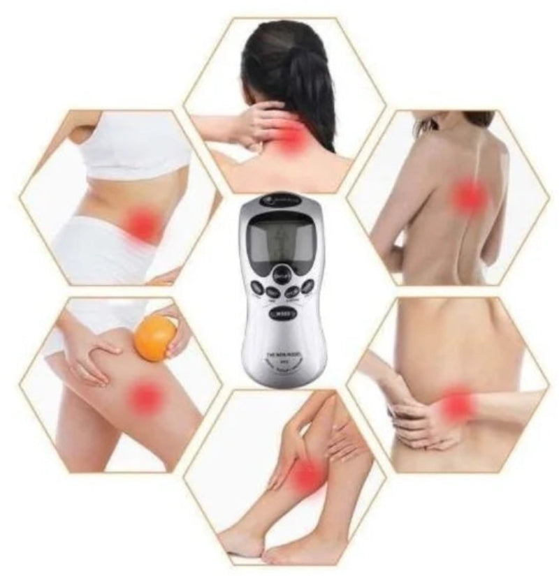 Aparelho de fisioterapia portátil de acupuntura de choque elétrico