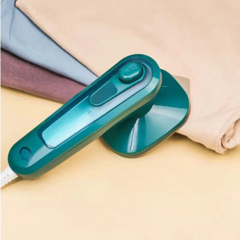 Mini ferro de passar roupa elétrico portátil para viagem a vapor, bolsa pequena e leve, cabe na bolsa