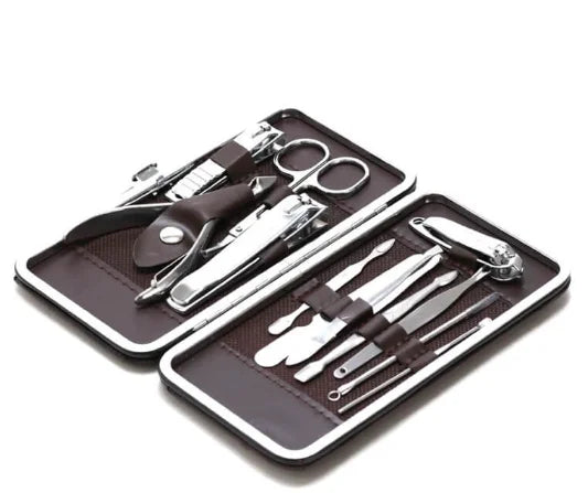 Kit cortador de unhas portátil para manicure Pinca Scissors