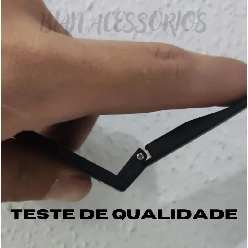 -EBIAN-Óculos de sol masculinos hexagonais modernos e casuais de acetato de alta qualidade - ENVIO IMEDIATO PARA TODO O BRASIL
