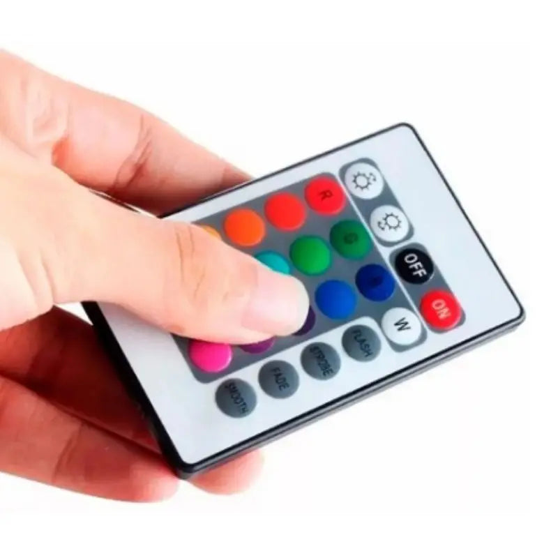 Lampada musical  bluetooth de led caixa de som c controle rgb 12W
