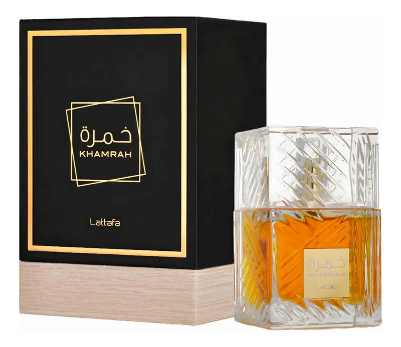 Perfume Khamrah de Lattafa eau de perfume original 5ML 15ML 100ML