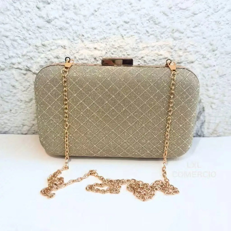 Bolsa tiracolo - carteira feminina com glitter para festa - banquete - casamento WT168-132