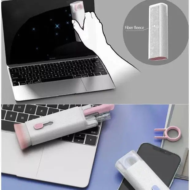 Kit de limpeza 7 em 1 para teclado e fone de ouvido