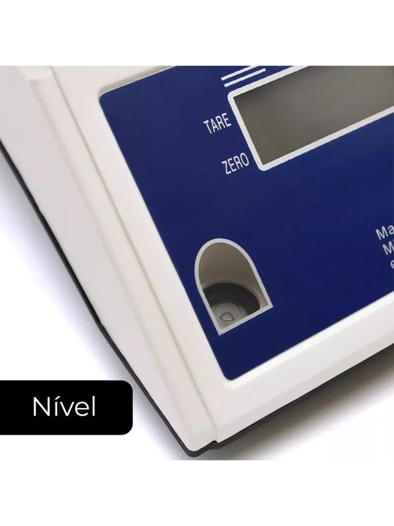 Balança Eletrônica Digital Comercial 40kg Precisão de Frutas Vegetais Carne Alimentos - SKYTUR