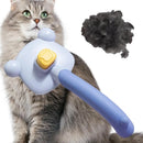 Escova pente massageadora removedora de pelos gato e cachorro