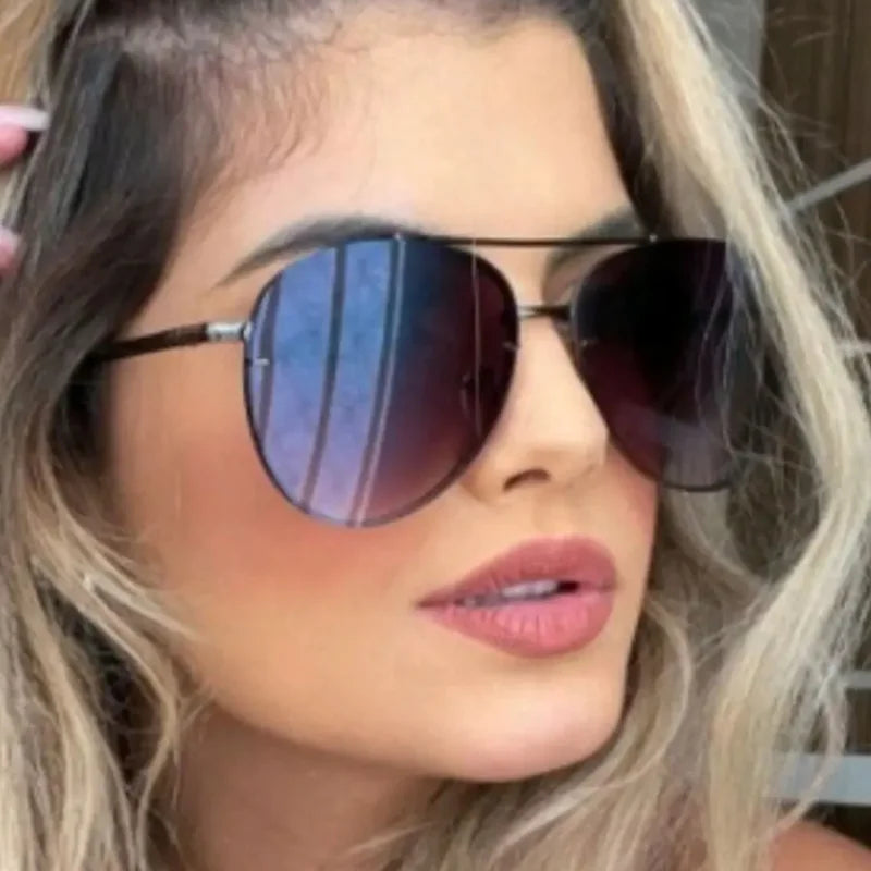 Óculos de Sol Masculino Unissex airmen top 2.0 casual verão elegante festa-entrega rápida para todo brasil
