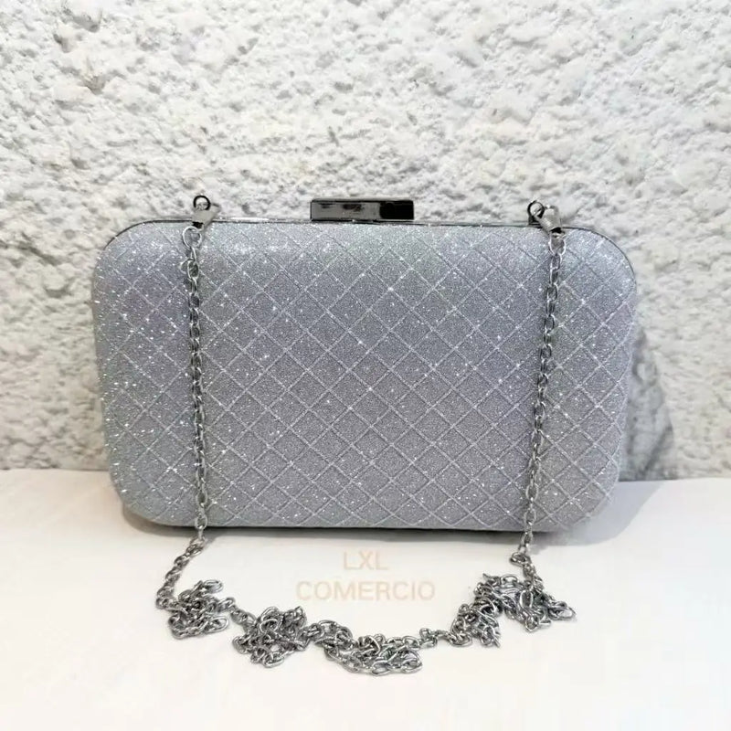 Bolsa tiracolo - carteira feminina com glitter para festa - banquete - casamento WT168-132