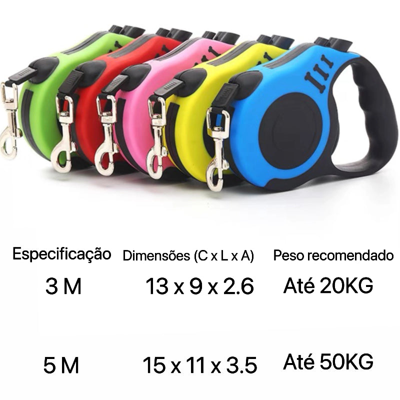 Retractable Guide Lash For Dogs And Cats Pet Ride