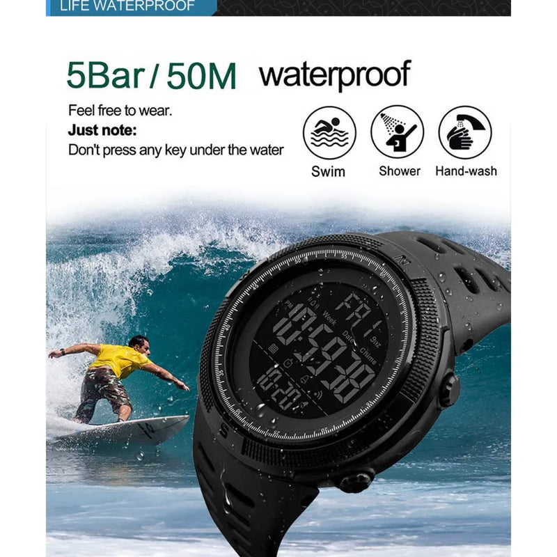 Relógio masculino Skmei 1251 digital esportivo prova d'agua