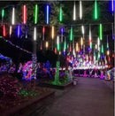 Cascata de Led c/8 tubos para natal e festas cores variadas - Neverdie