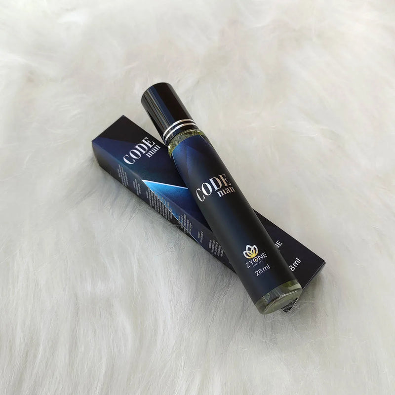 Perfume mas/ "Code Man" 28ml zyone eau de parfum fragrância Importada de alta fixação