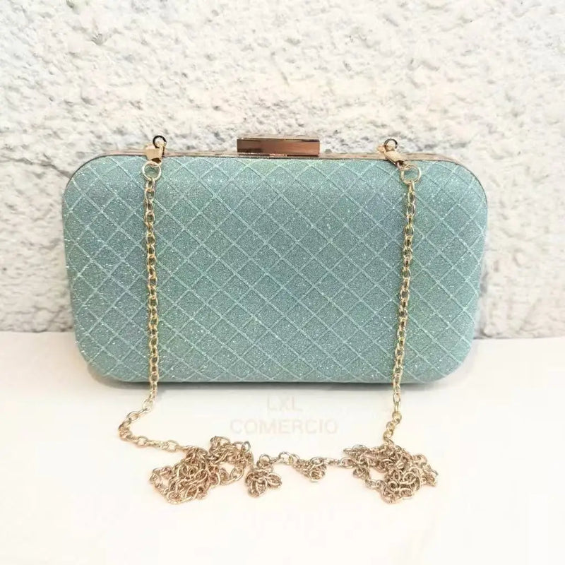 Bolsa tiracolo - carteira feminina com glitter para festa - banquete - casamento WT168-132