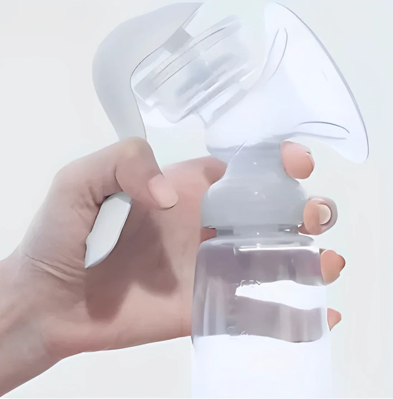 Massageador portátil recarregável manual/elétrico silencioso para extração de leite materno
