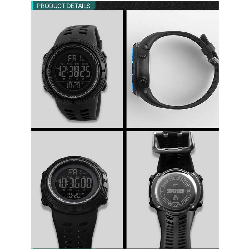 Relógio masculino Skmei 1251 digital esportivo prova d'agua