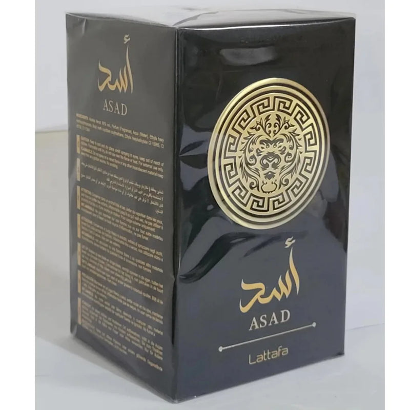 Perfume Lattafa Asad masculino original 5ml 15ml 100ml