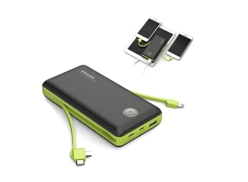 Carregador portátil powerbank 20.000 mah turbo universal