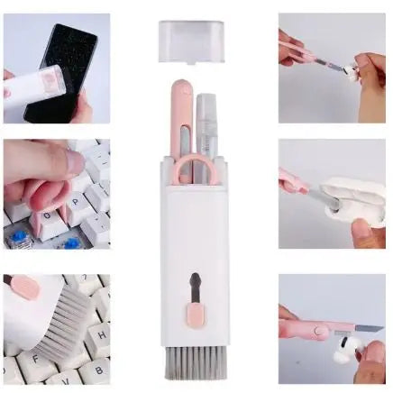 Kit de limpeza 7 em 1 para teclado e fone de ouvido