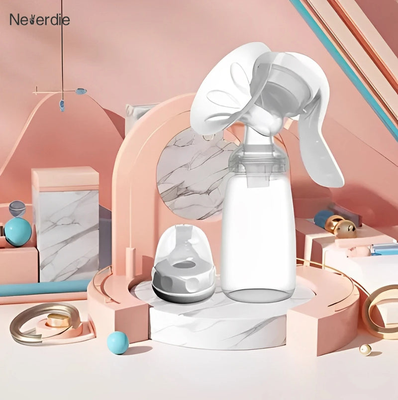 Massageador portátil recarregável manual/elétrico silencioso para extração de leite materno