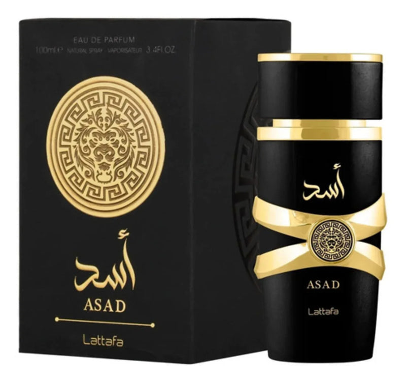 Perfume Lattafa Asad masculino original 5ml 15ml 100ml