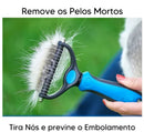 Desembolador de pelos longos para cachorro e gato