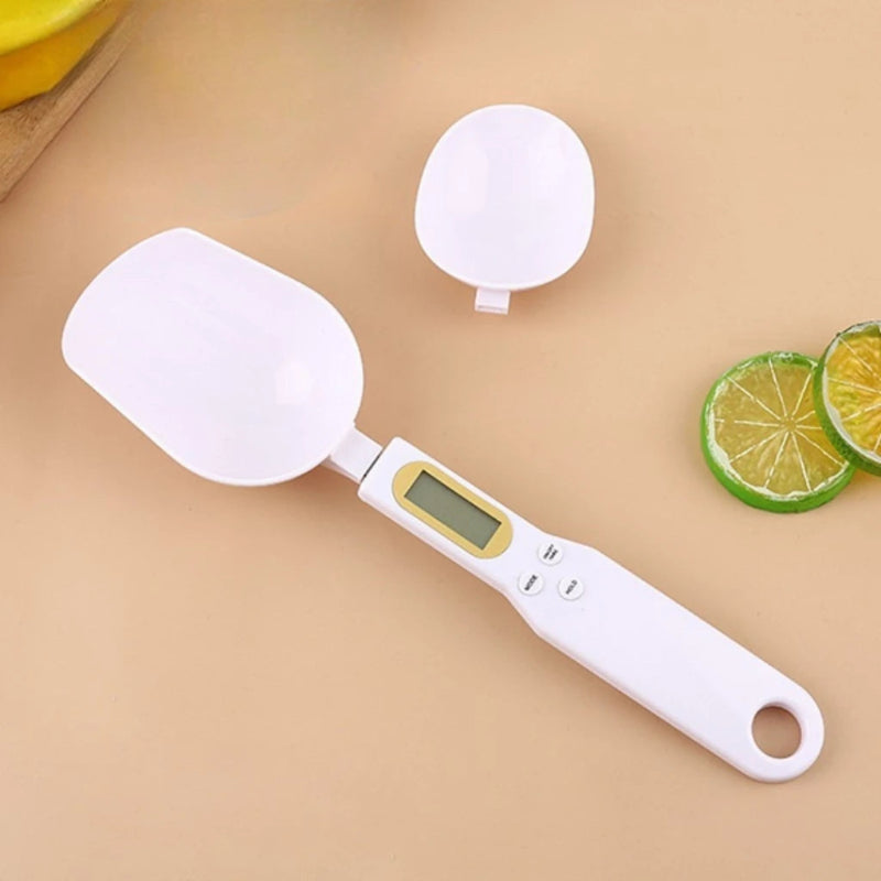 1Pc LCD Digital medição ajustável colher de pesagem balança de cozinha colher de medição eletrônica café em pó balança de cozimento