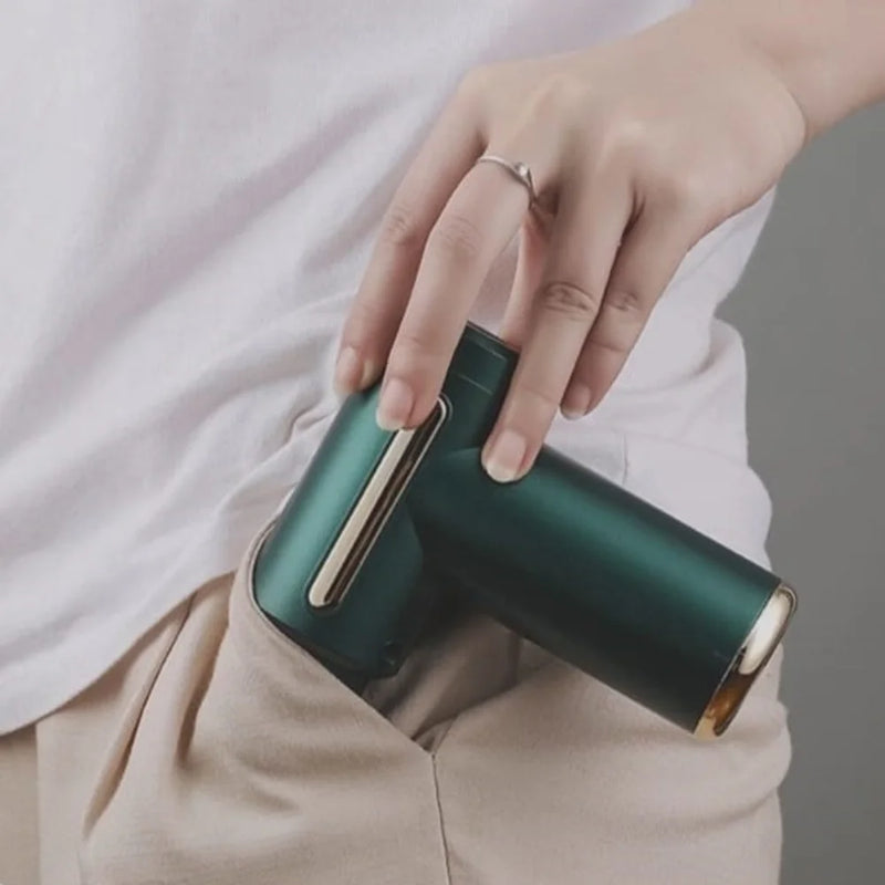 Massageador elétrico mini profissional muscular e facial&nbsp; recarregável - Massagem e Terapia