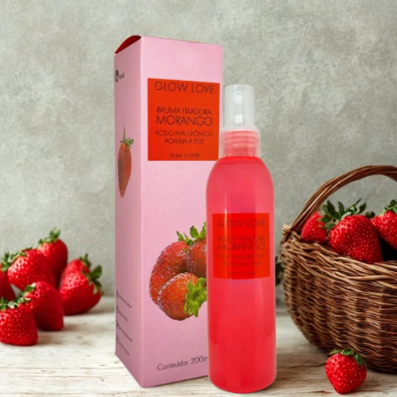 Bruma fixadora Glow Love strawberry Max Love