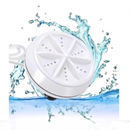 Mini Maquina lava roupas rotativa portátil p/ balde