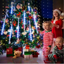 Cascata de Led c/8 tubos para natal e festas cores variadas - Neverdie