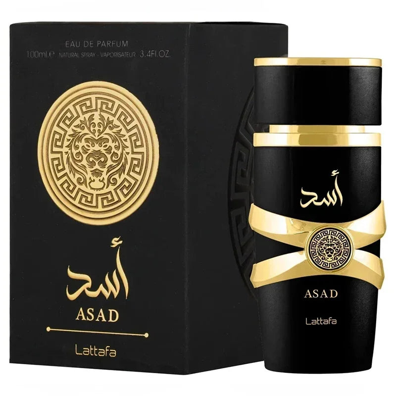 100ml Original masculino eau de toilette spray longa duração fragrância asad alta qualidade unisex perfume arabe feromônio&nbsp;