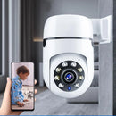 Câmera câmera de rede WiFi 1080P hd áudio bidirecional visão noturna soquete tipo câmera sem perfuração