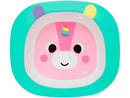 Kit de refeição infantil Buba Zoo Unicórnio 3 peças rosa
