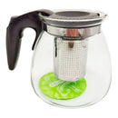 Chaleira de Vidro Com Infosor de Chá Removível em Aço Inox 700ml Linha Luxo Fácil de Limpar