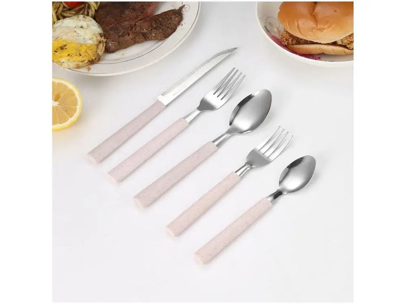 Jogo de talheres Veneza Brinox em aço inoxidável 20 peças