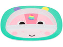 Kit de refeição infantil Buba Zoo Unicórnio 3 peças rosa