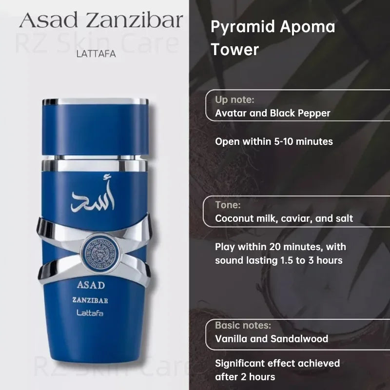 Yara asad 100ml perfume hombre feminino almíscar baunilha colônia masculino de mujer conjuntos de fragrâncias doces lattafa khamrah perfumes originais