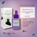 Kit Completo 5 Itens Linha Glow Love Uva Max Love