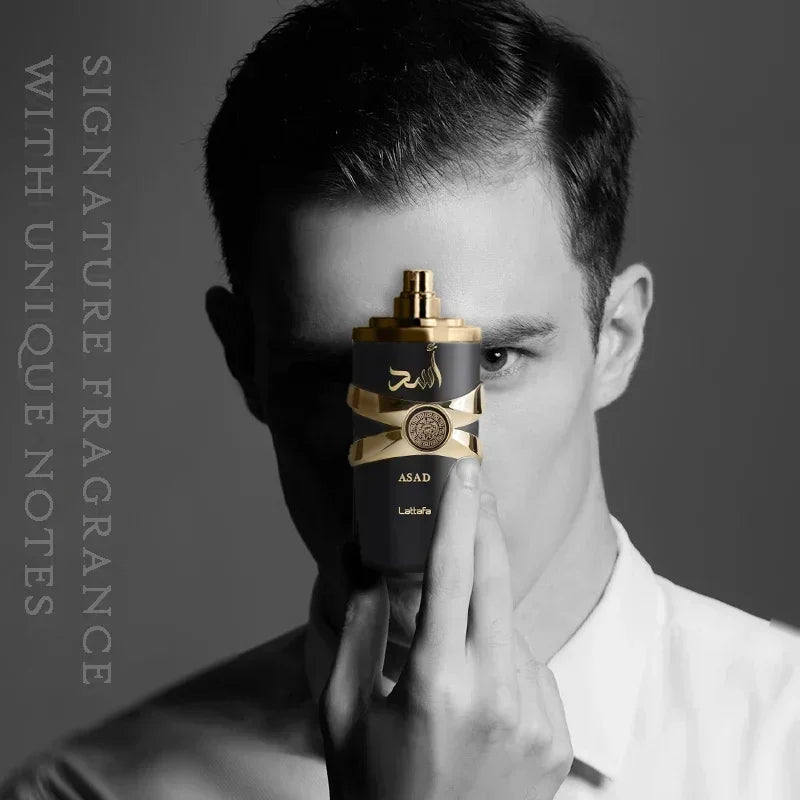 100ml Original masculino eau de toilette spray longa duração fragrância asad alta qualidade unisex perfume arabe feromônio&nbsp;