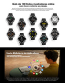 Relogio Smartwatch AURAFIT Am18 masculino a prova dágua ip67